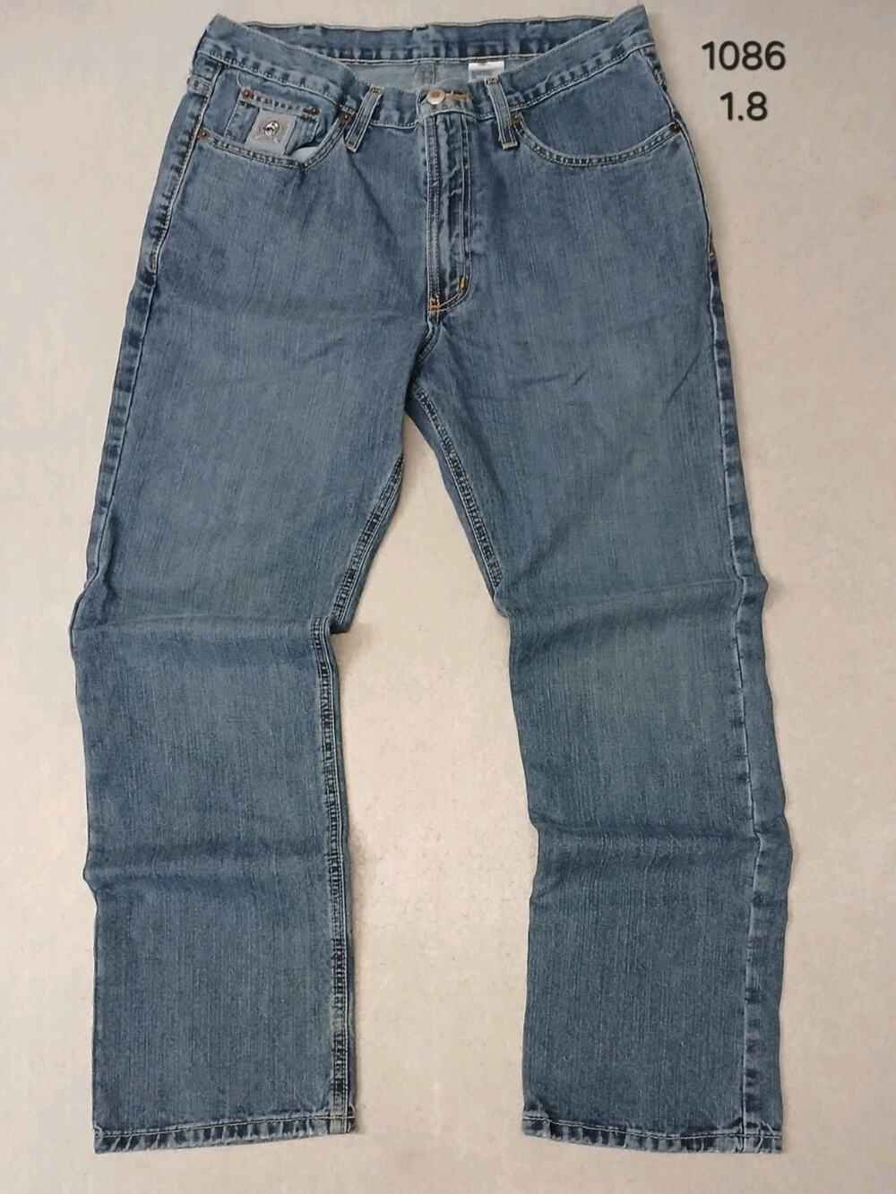 Cinch (32x30) Relaxed Straight Fit Blue Denim Jeans